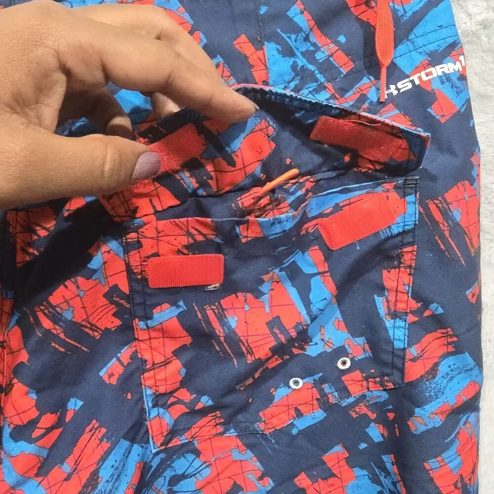 Men's UNDER ARMOUR 38 UA Storm Bergwind Multicolor Swim  Boardshorts Trunks.
